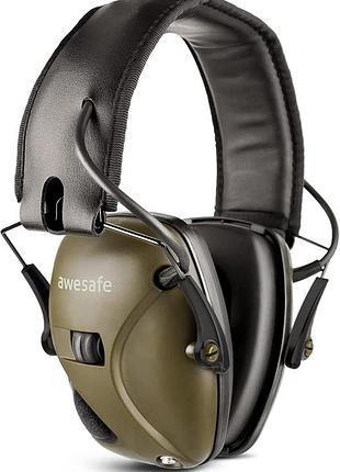 Тактичні навушники awesafe electronic shooting sports earmuff навушники з шумозаглушенням для захисту слуху