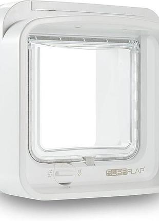 Дверца для домашних животных 171x165x70 мм sureflap dualscan microchip cat flap dscf умная форточка для котов с микрочипом