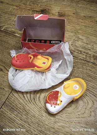 Crocs з happy meal від  mcdonald's 2024 ціна за два
