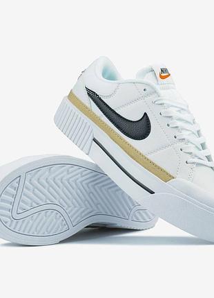 Nike court legacy lift team orange