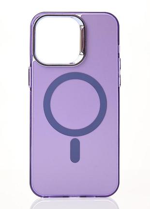 Поліуритановий чохол magsafe "imd colors" для iphone 11 фіолетовий
