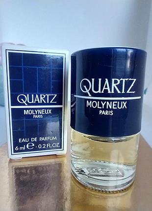 Molyneux quartz. оригінал. вінтаж. 6 мл 2