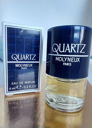 Molyneux quartz. оригінал. вінтаж. 6 мл 3