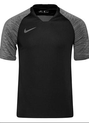 спортивная функциональная футболка nike dri-fit (черная, размер l)