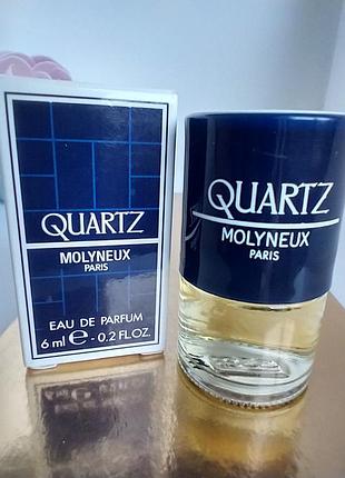 Molyneux quartz. оригинал. винтаж. 6мл