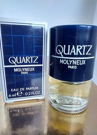 Molyneux quartz. оригінал. вінтаж. 6 мл 6