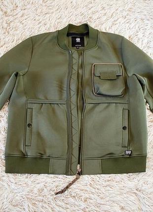 G-star raw neoprene jacket мужская куртка бомбер оригинал! размер xxl