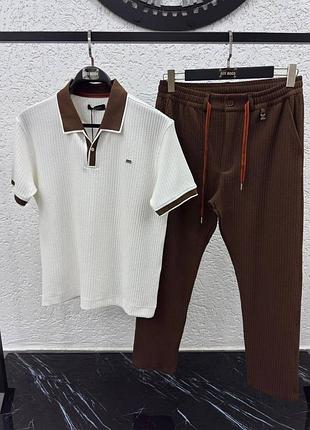 Костюм чоловічий поло та штани р. l, xxl, xxxl
