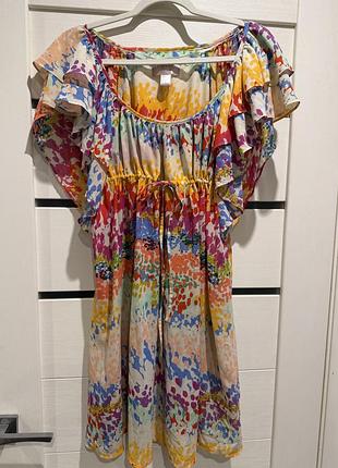 Літня, легка, пляжна сукня h&m