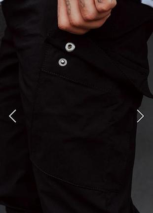 Штани staff cargo fa spandex black2 s 3