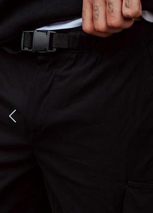 Штани staff cargo fa spandex black2 s 4