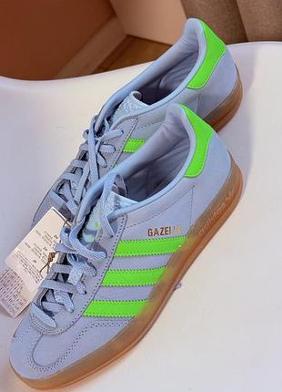 Кросівки жіночі adidas gazelle indoor shoes light blue ji1372