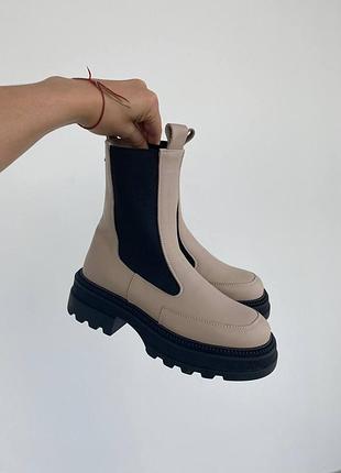 Челси беж/черный зима 40 (26.0см) 2