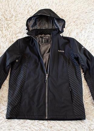 Kjelvik scandinavian outdoor чоловіча демісезонна куртка софтшел softshell оригінал! розмір xl