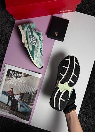 Жіночі кросівки n*w b*lance 204l grey green beige 41
