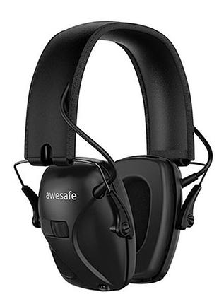 Электронные наушники для стрельбы awesafe electronuc shooting folding защитные наушники для понижения шума