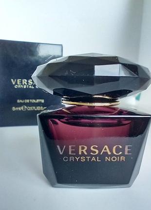 Versace crystal noir миниатюра 5мл оригинал