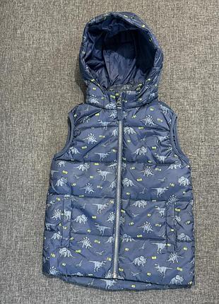 Жилетка безрукавка 7-8 років 128 см як zara h&m