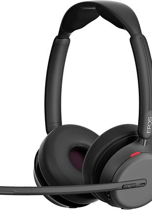 Професійна bluetooth-гарнітура epos impact 1060 anc навушники для пк із мікрофоном і шумозаглушенням