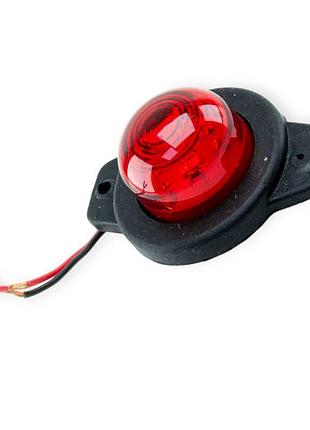 Фонарь габаритный круглый led красный yasa