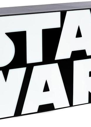 Светодиодный светильник в виде логотипа paladone star wars logo light настенный/настольный светильник для фанатов
