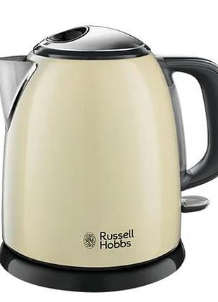 Электрический чайник 2400 вт 1 л russell hobbs 24994-70 быстрый электрический чайник