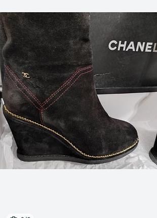 Сапоги деми chanel 2