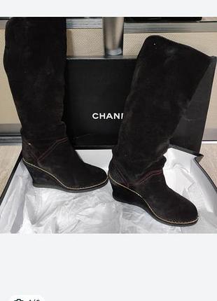 Сапоги деми chanel