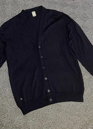 Кардиган 100% merino wool (100% вовна) новий