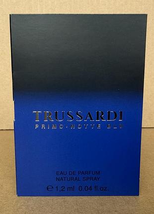 Trussardi primo notte blu edp 1,2ml