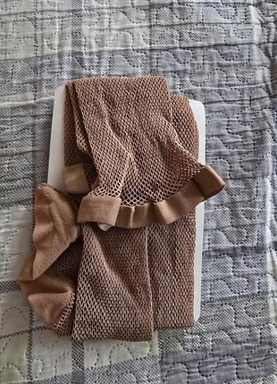 Колготи сітка professional fishnet capezio 4