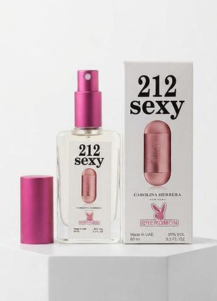 212 sexy carolina herrera tester pheromon 60 мл