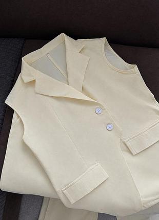 Новий костюм брючний xl