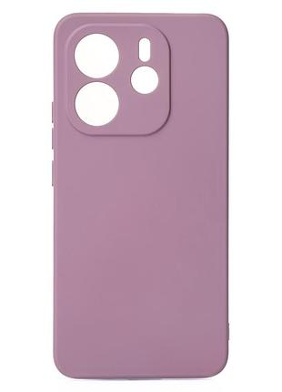 Силиконовый чехол soft silicone case для xiaomi redmi note 14 4g europa (без лого) лаванда
