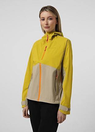 Куртка frontier aster женская 10k/10k beige/yellow 2xl