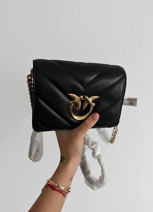 Женская сумка pinko premium чёрная