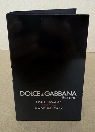Dolce & gabbana the one pour homme parfum 1,5ml
