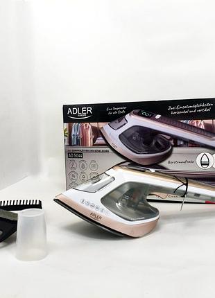 Мощный паровой утюг adler, утюг отпариватель для глажки вещей для глажки паровым ударом xk-54