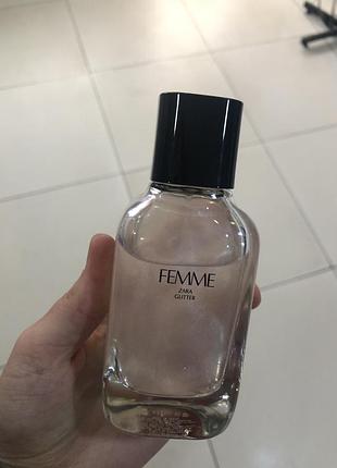 Femme glitter zara