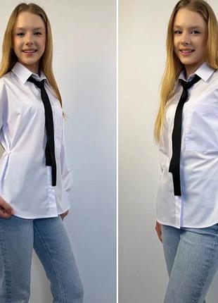 Сорочка, блузка для девочки 158