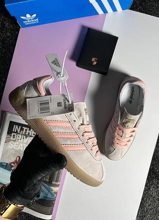 Жіночі кросівки adidas bermuda light grey pink 39