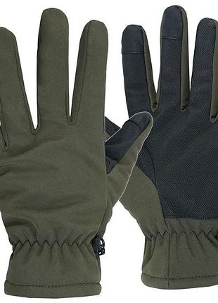 Рукавиці mil-tec softshell thinsulate olive xl