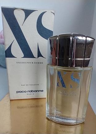 Paco rabanne xs pour homme  1994миниатюра 5мл винтаж