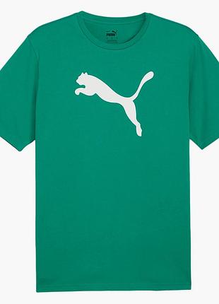 Футболка puma teamrise logo jersey cotton 658705-05