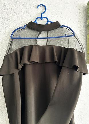 Чорна жіноча сукня 2