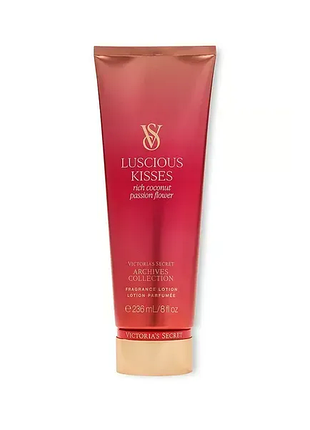 Парфумований лосьйон для тіла архівна лімітована колекція victoria's secret luscious kisses fragrance lotion