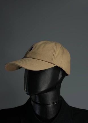 Кепка polo ralph lauren бежевая (b)