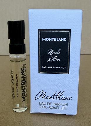 Montblanc neroli letters edp, 2ml