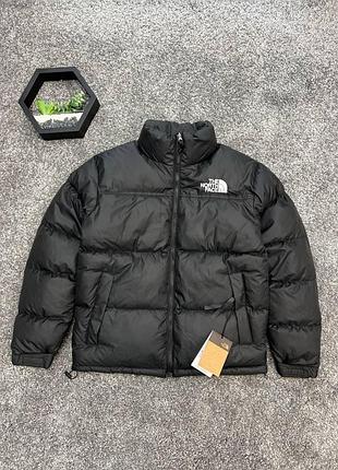 Чоловіча зимова куртка пуховик the north face оверсайз до -25*с тнф чорна xl (b)