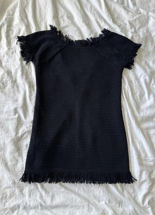 Чорна коротка сукня xxs-xs
